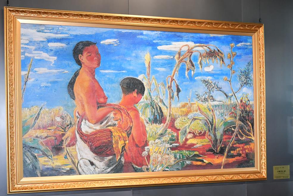 이인성<가을 어느 날>